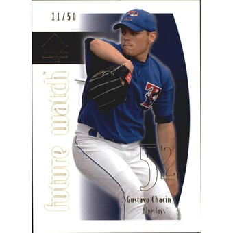 2002 SP Authentic Limited Gold #94 Gustavo Chacin FW