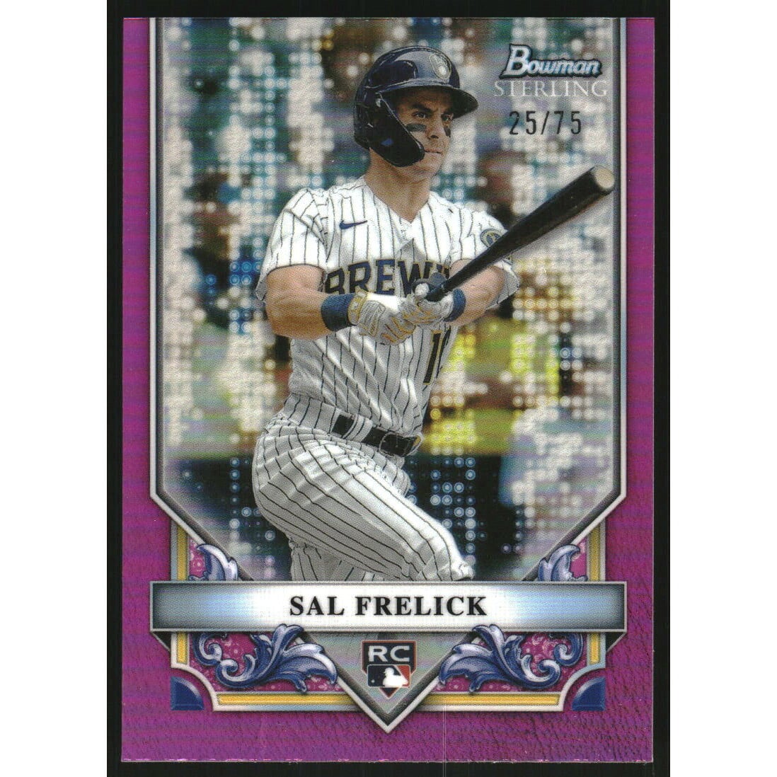 2024 Bowman Sterling Rookies Magenta Refractors #BSR47 Sal Frelick. rookie card picture