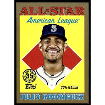 2023 Topps '88 Topps All Star Gold #88AS41 Julio Rodriguez