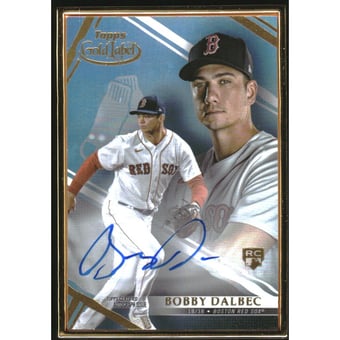 2021 Topps Gold Label Framed Autographs #FABD Bobby Dalbec