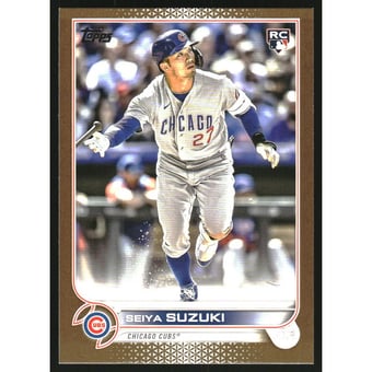 2022 Topps Update Gold #US250 Seiya Suzuki
