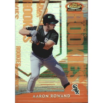 2000 Finest Refractors #108 Aaron Rowand