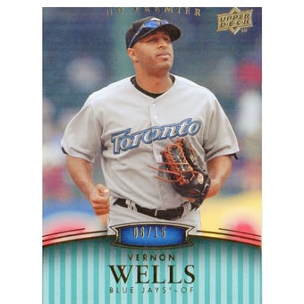 2008 Upper Deck Premier Blue #126 Vernon Wells