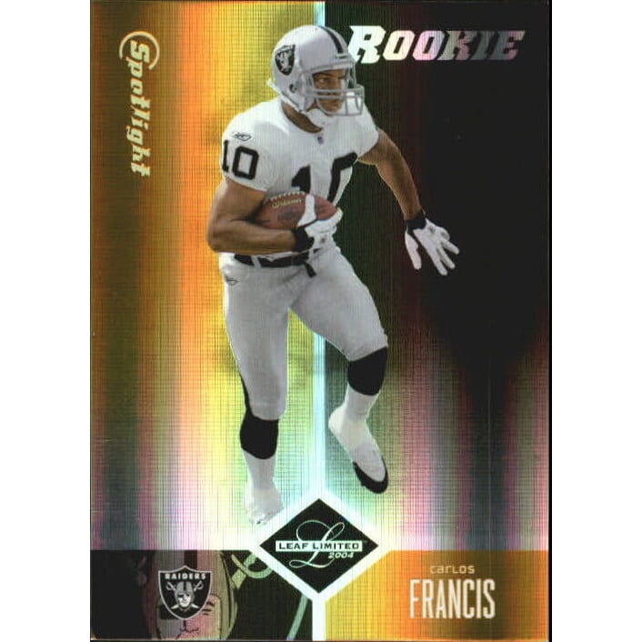 2004 Leaf Limited Gold Spotlight #155 Carlos Francis