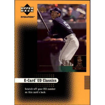 2001 Upper Deck Evolution e-Card Classics #EC6 Ichiro Suzuki 01
