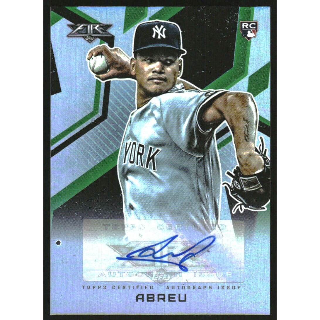 2021 Topps Fire Autographs #AVAA Albert Abreu. rookie card picture