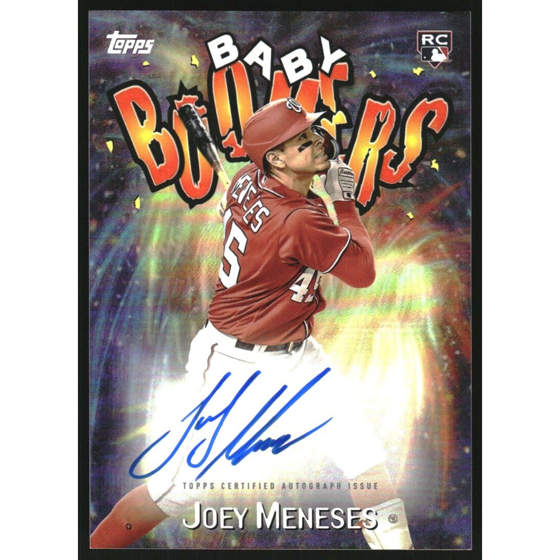 2023 Topps Archives '98 Topps Baby Boomers Autographs #98BBJM Joey Meneses. rookie card picture
