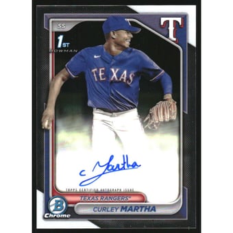 2024 Bowman Chrome Prospect Autographs #CPACM Curley Martha