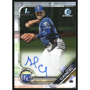 2019 Bowman Chrome Prospect Autographs #CPAGC Gabriel Cancel