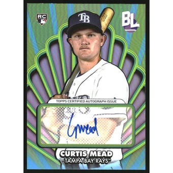 2024 Topps Big League Opening Act Autographs #OAACM Curtis Mead