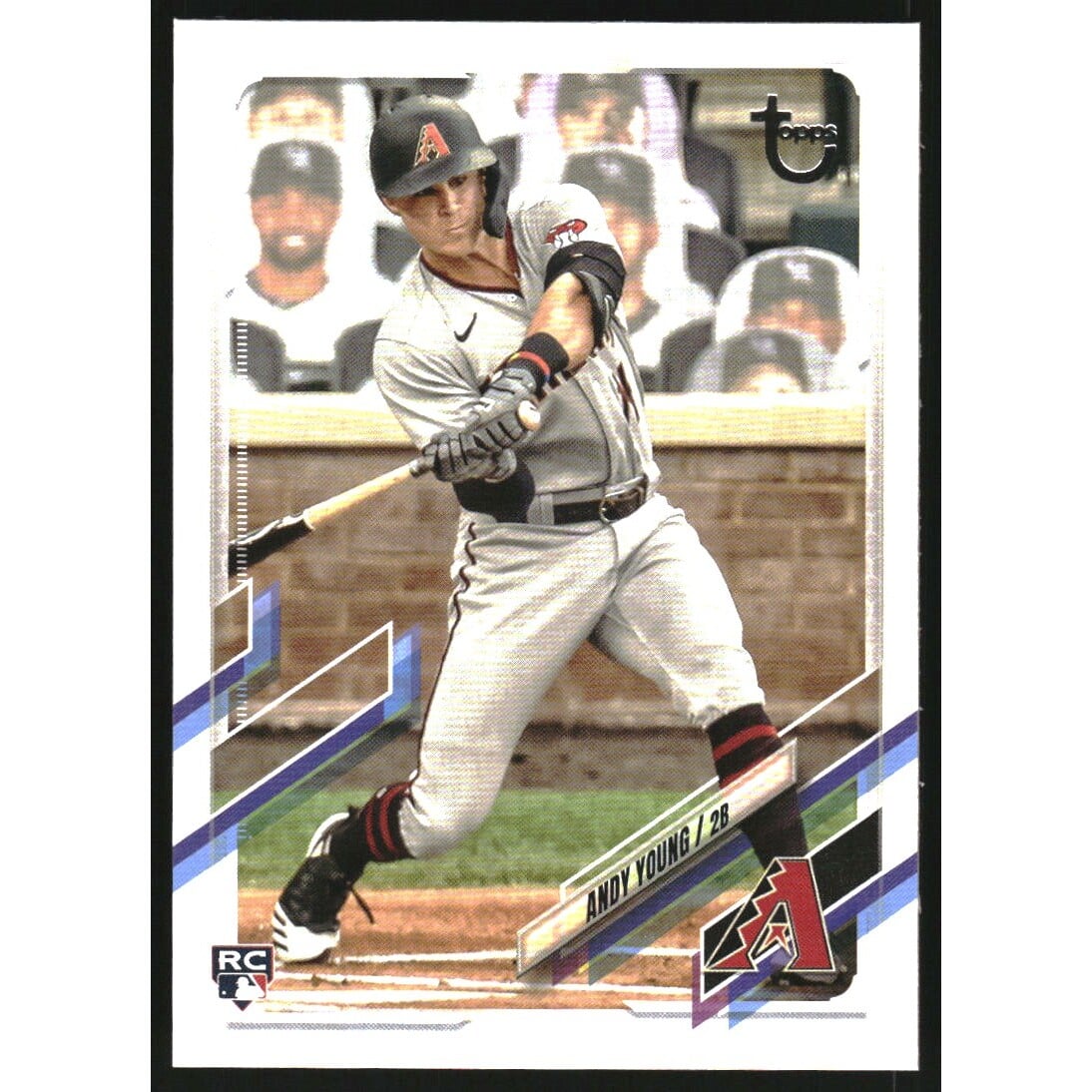 2021 Topps Vintage Stock #499 Andy Young. rookie card picture