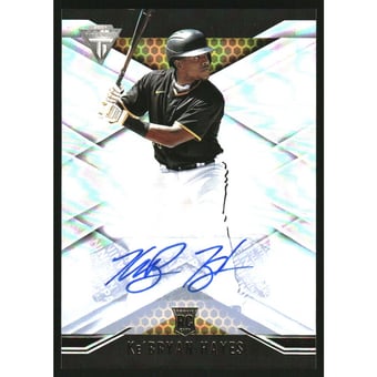 2021 Panini Titanium Autographs #18 Ke'Bryan Hayes