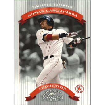 2002 Donruss Classics Timeless Tributes #17 Nomar Garciaparra