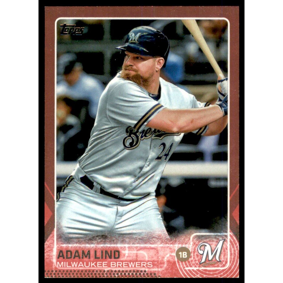 2015 Topps Pink #455 Adam Lind. rookie card picture