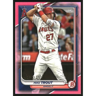 2024 Bowman Pink #19 Mike Trout