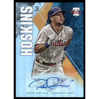 2019 Topps Fire Autographs #FARH Rhys Hoskins