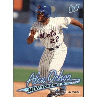 1997 Ultra Platinum Medallion #244 Alex Ochoa