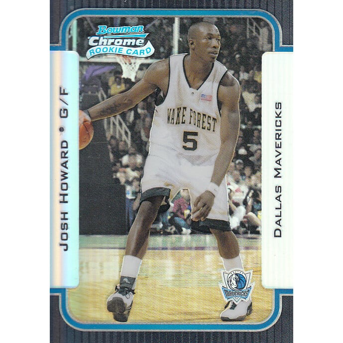 2003-04 Bowman Chrome Refractors #111 Josh Howard. rookie card picture