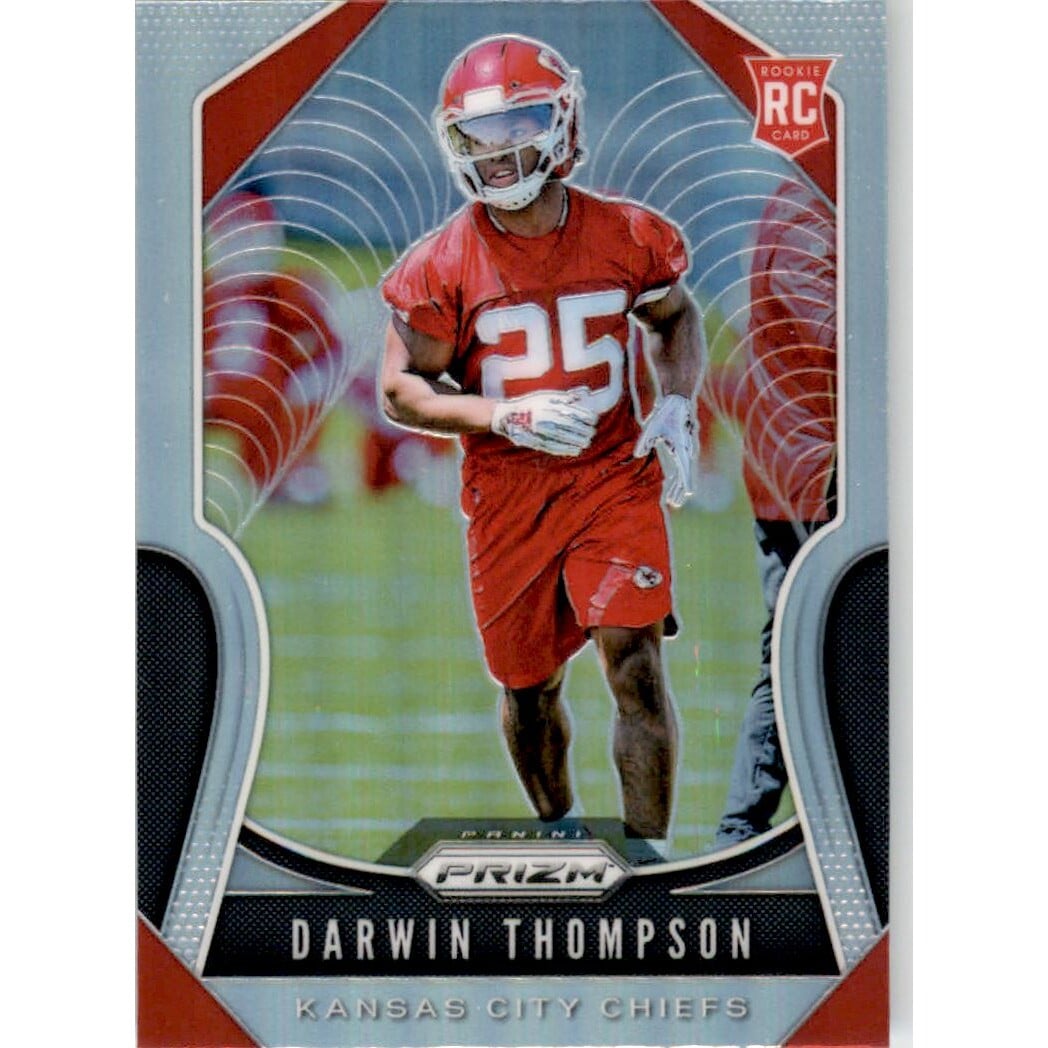 2019 Panini Prizm Prizms #400 Darwin Thompson. rookie card picture