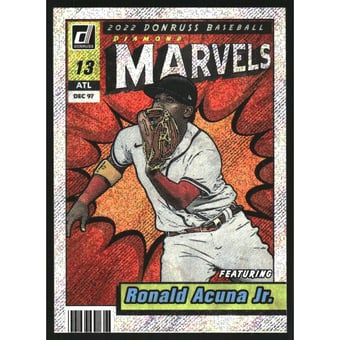 2022 Donruss Marvels Rapture #4 Ronald Acuna Jr.