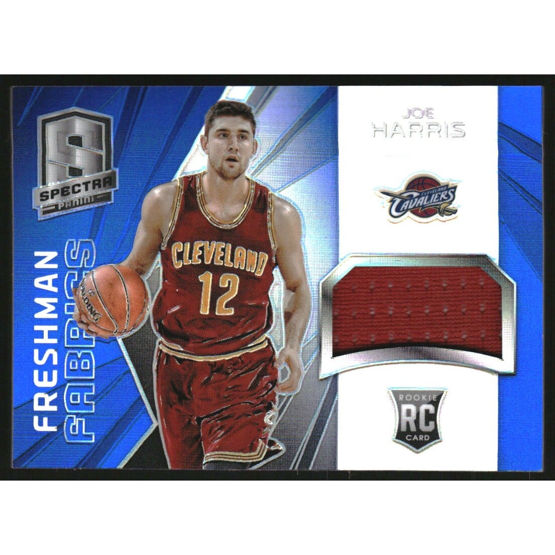 2014-15 Panini Spectra Freshman Fabrics #FREJH Joe Harris. rookie card picture