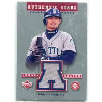 2004 Upper Deck Authentic Stars Jersey #IS Ichiro Suzuki