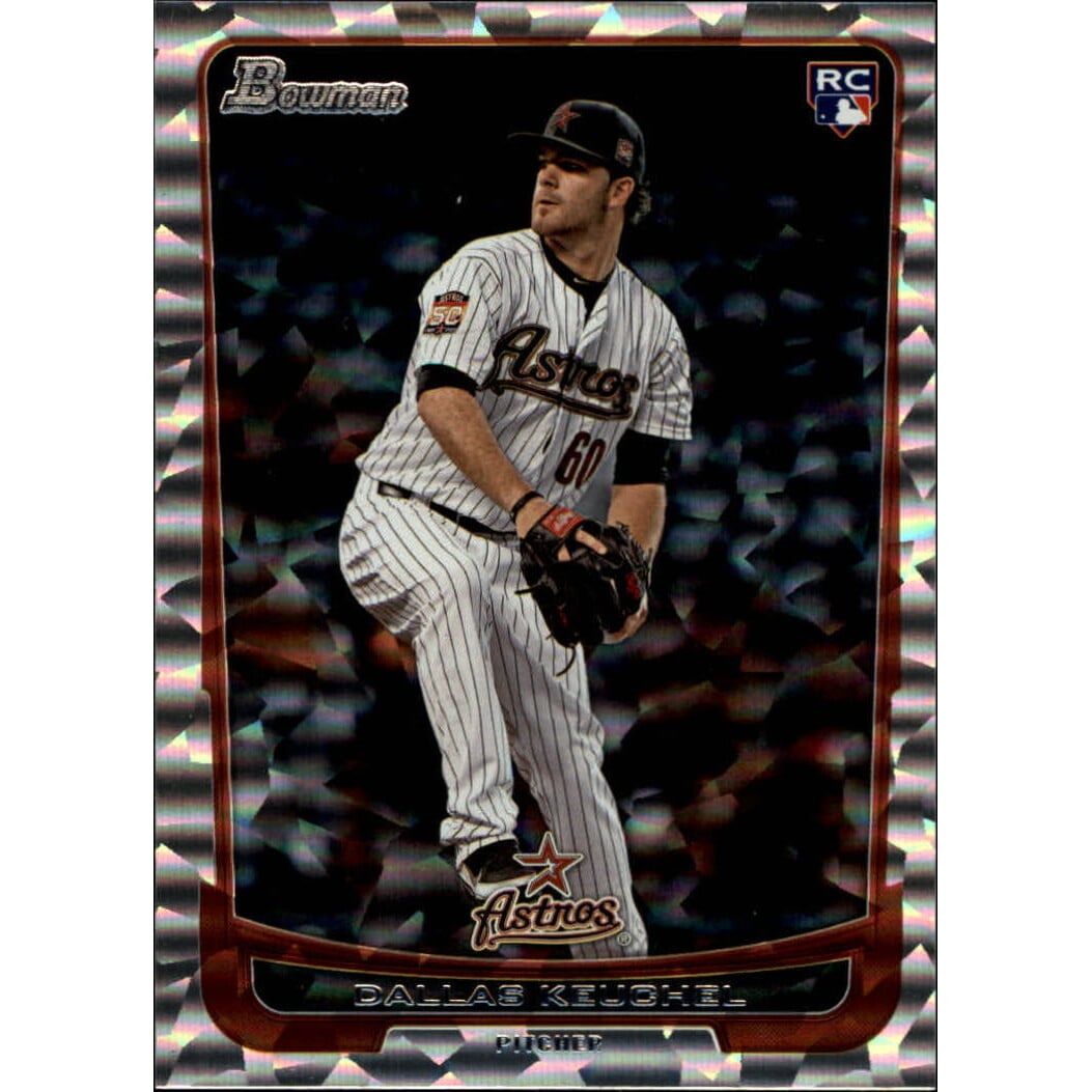 2012 Bowman Draft Silver Ice #37 Dallas Keuchel. rookie card picture