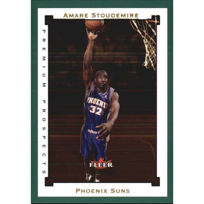 2002-03 Fleer Premium Emerald #119 Amare Stoudemire. rookie card picture