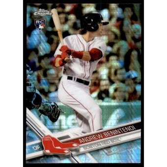 2017 Topps Chrome Prism Refractors #100 Andrew Benintendi