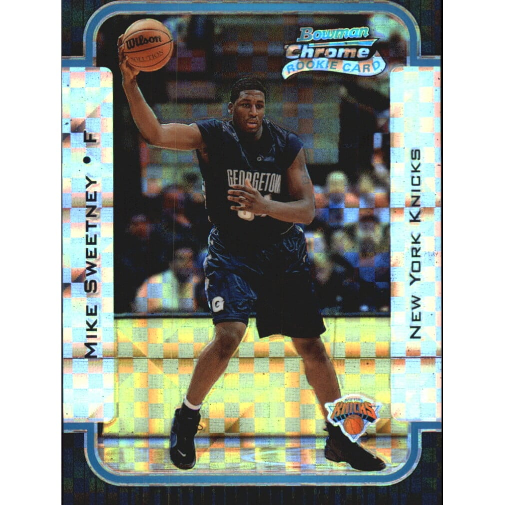 2003-04 Bowman Chrome X-fractors #133 Mike Sweetney. rookie card picture
