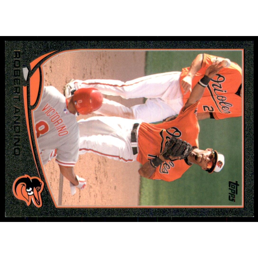 2013 Topps Black #176 Robert Andino. rookie card picture