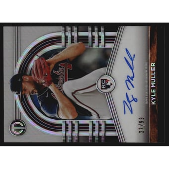 2022 Topps Tribute League Inauguration Autographs #LIAKM Kyle Muller
