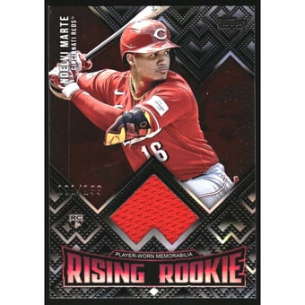 2024 Topps Update Rising Rookie Relics Black #RRRNM Noelvi Marte