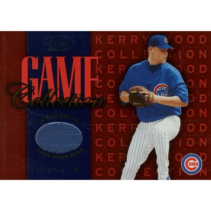 2002 Leaf Game Collection #KWS Kerry Wood Shoes SP/25