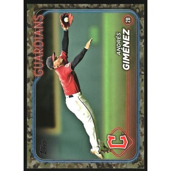 2024 Topps Memorial Day Camo #289 Andres Gimenez