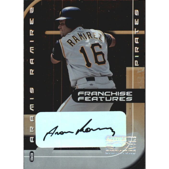 2002 Donruss Best of Fan Club Franchise Features Autographs #FF6 Aramis Ramirez/100. rookie card picture