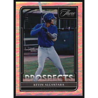 2022 Panini Three and Two Prospects Holo Silver #34 Kevin Alcantara