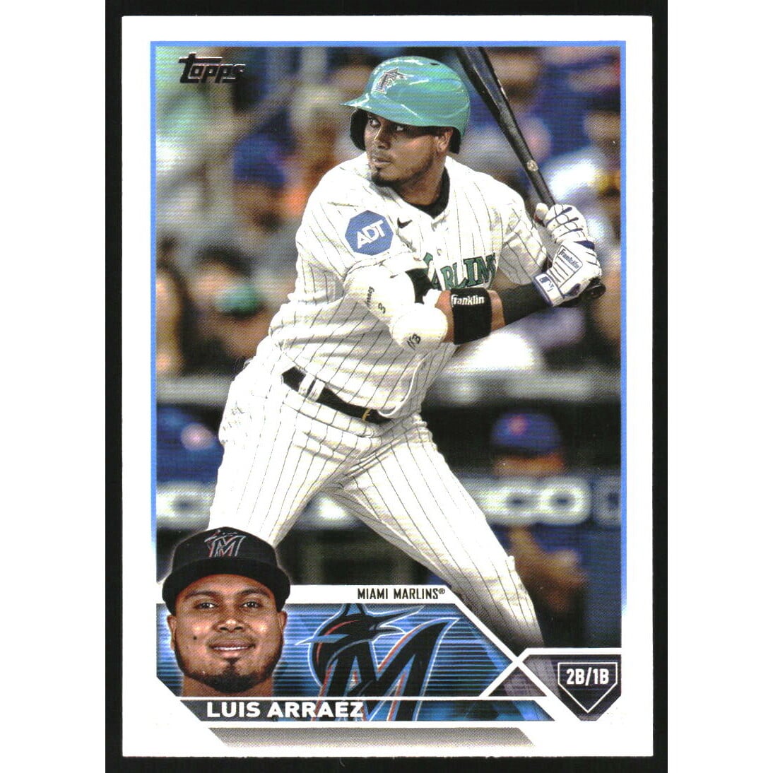 2023 Topps Update Advanced Stats #US1 Luis Arraez. rookie card picture