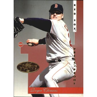 1996 Leaf Signature Gold Press Proofs #28 Roger Clemens