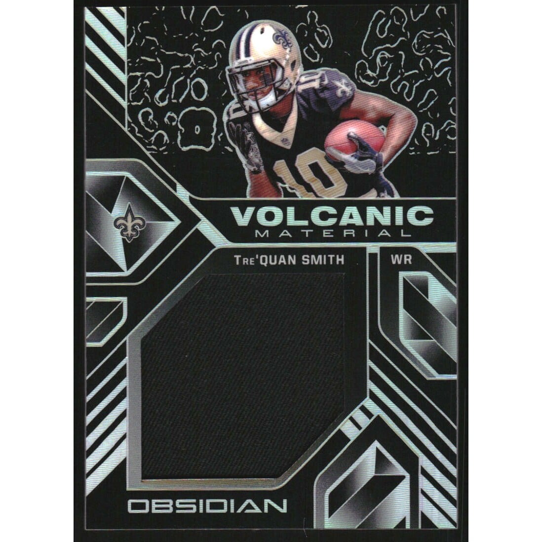 2018 Panini Obsidian Volcanic Materials #31 Tre'Quan Smith. rookie card picture