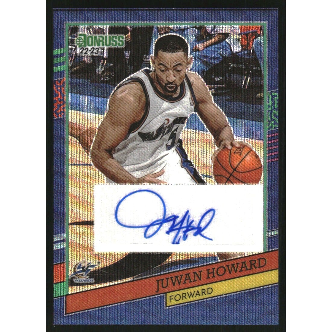 2022-23 Donruss Optic Retro Series Signatures Green Wave #19 Juwan Howard. rookie card picture