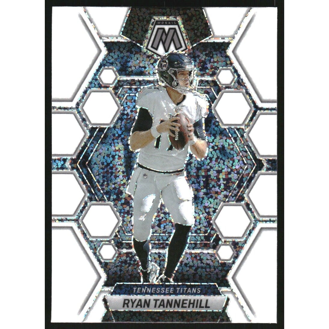 2023 Panini Mosaic White Sparkle #236 Ryan Tannehill. rookie card picture