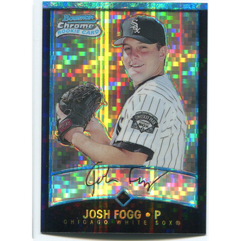 2001 Bowman Chrome X-Fractors #170 Josh Fogg