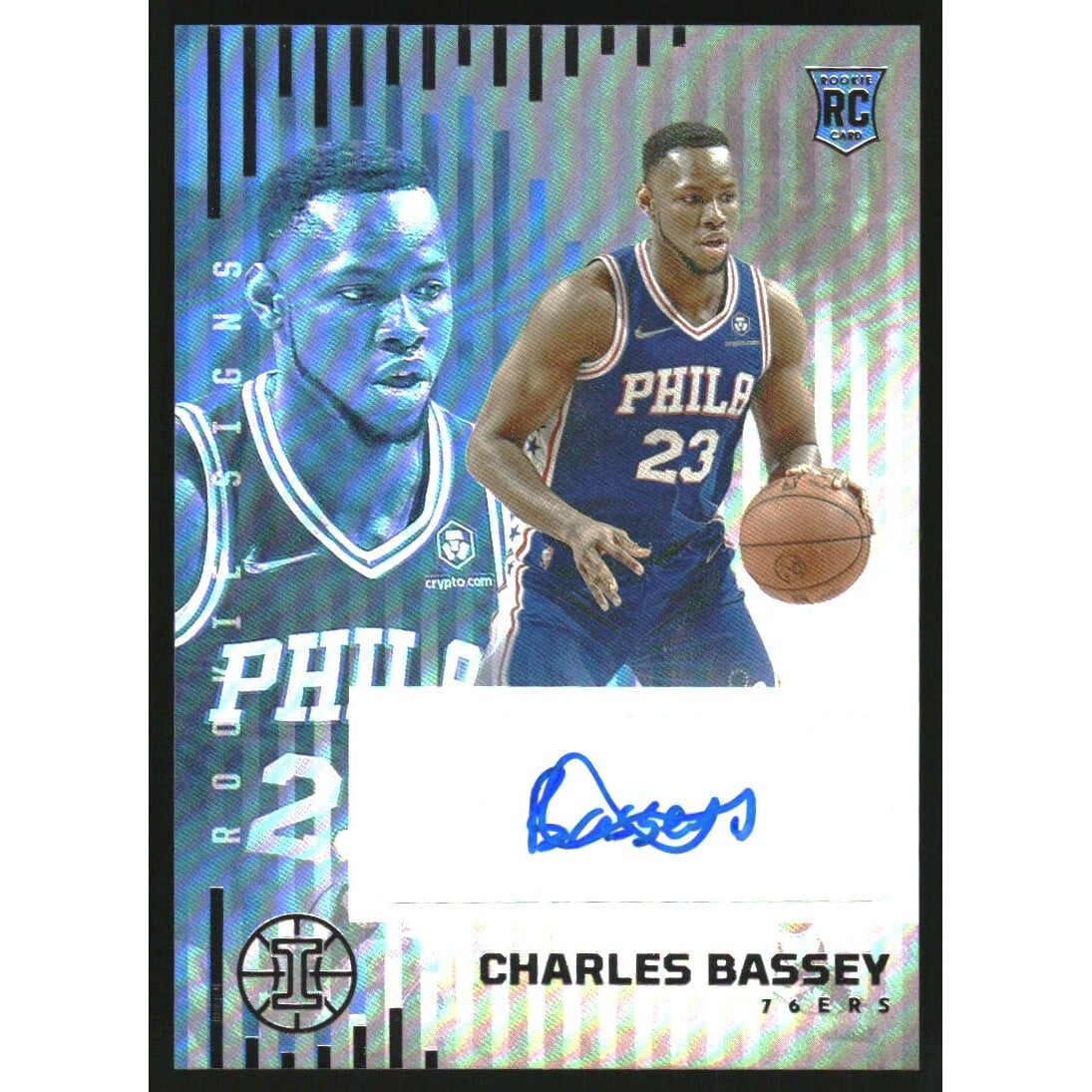 2021-22 Panini Illusions Rookie Signs #32 Charles Bassey. rookie card picture