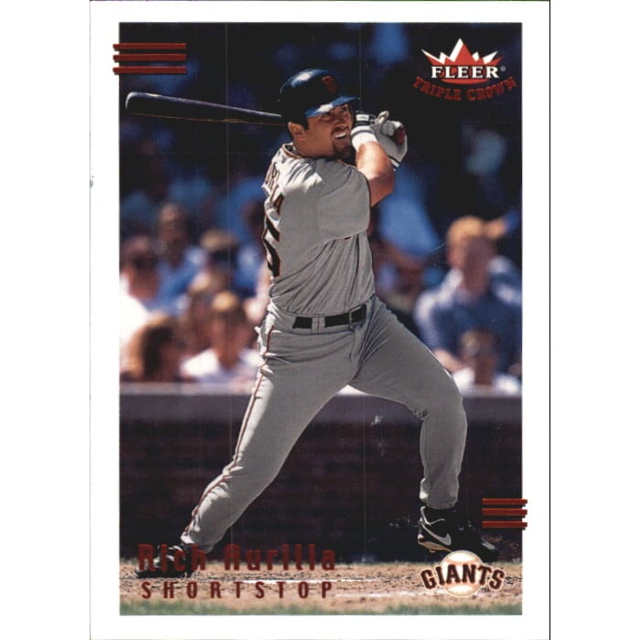 2002 Fleer Triple Crown Home Run Parallel #103 Rich Aurilia/37