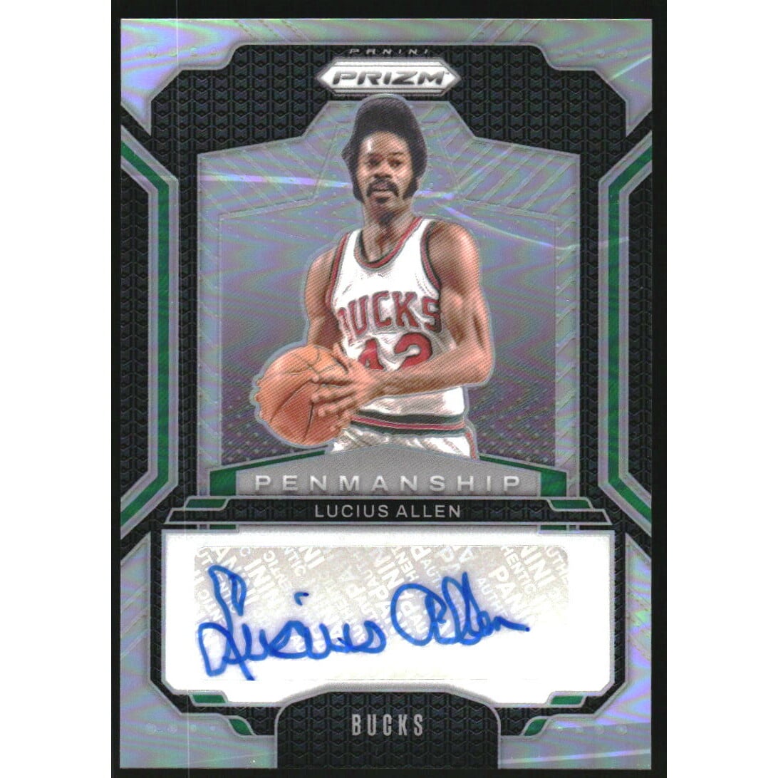 2024-25 Panini Prizm Penmanship Prizms Silver #49 Lucius Allen. rookie card picture