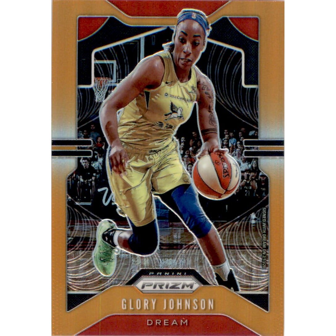 2020 Panini Prizm WNBA Prizms Orange #56 Glory Johnson. rookie card picture
