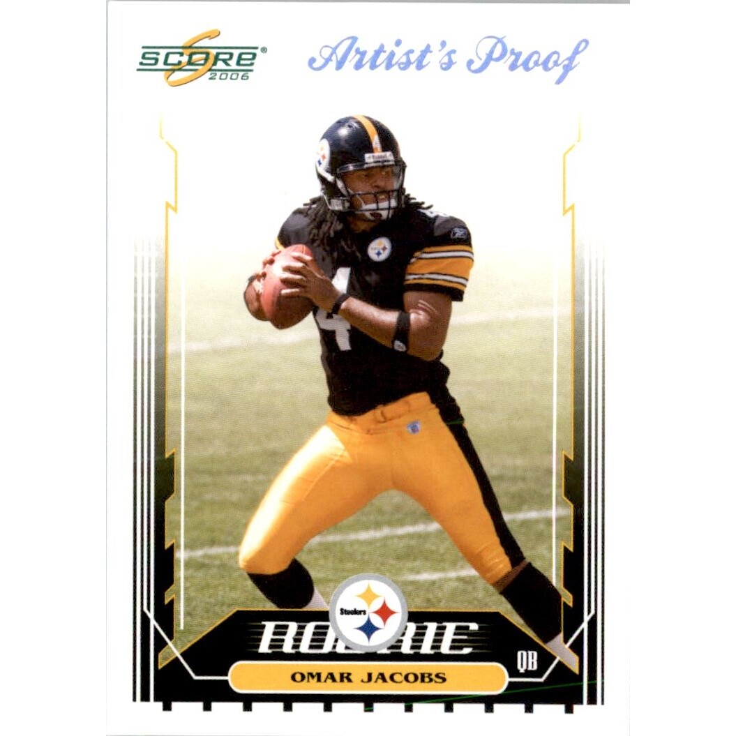 2006 Score Artist’s Proof #379 Omar Jacobs 2006 Score Artist’s Proof #379 Omar Jacobs