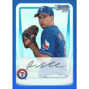 2011 Bowman Chrome Prospects Blue Refractors #BCP33 Joseph Wieland