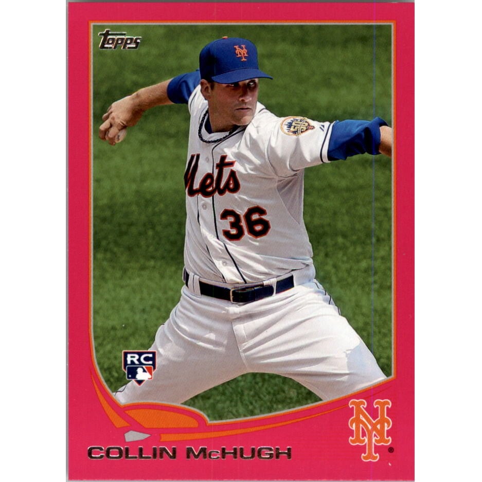 2013 Topps Mini Pink #529 Collin McHugh. rookie card picture